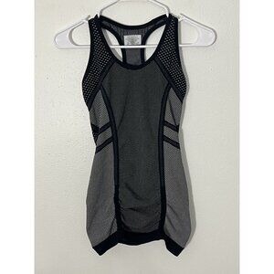 Athleta Fastest Track Tank Top Ruched Textured Mesh Size XS